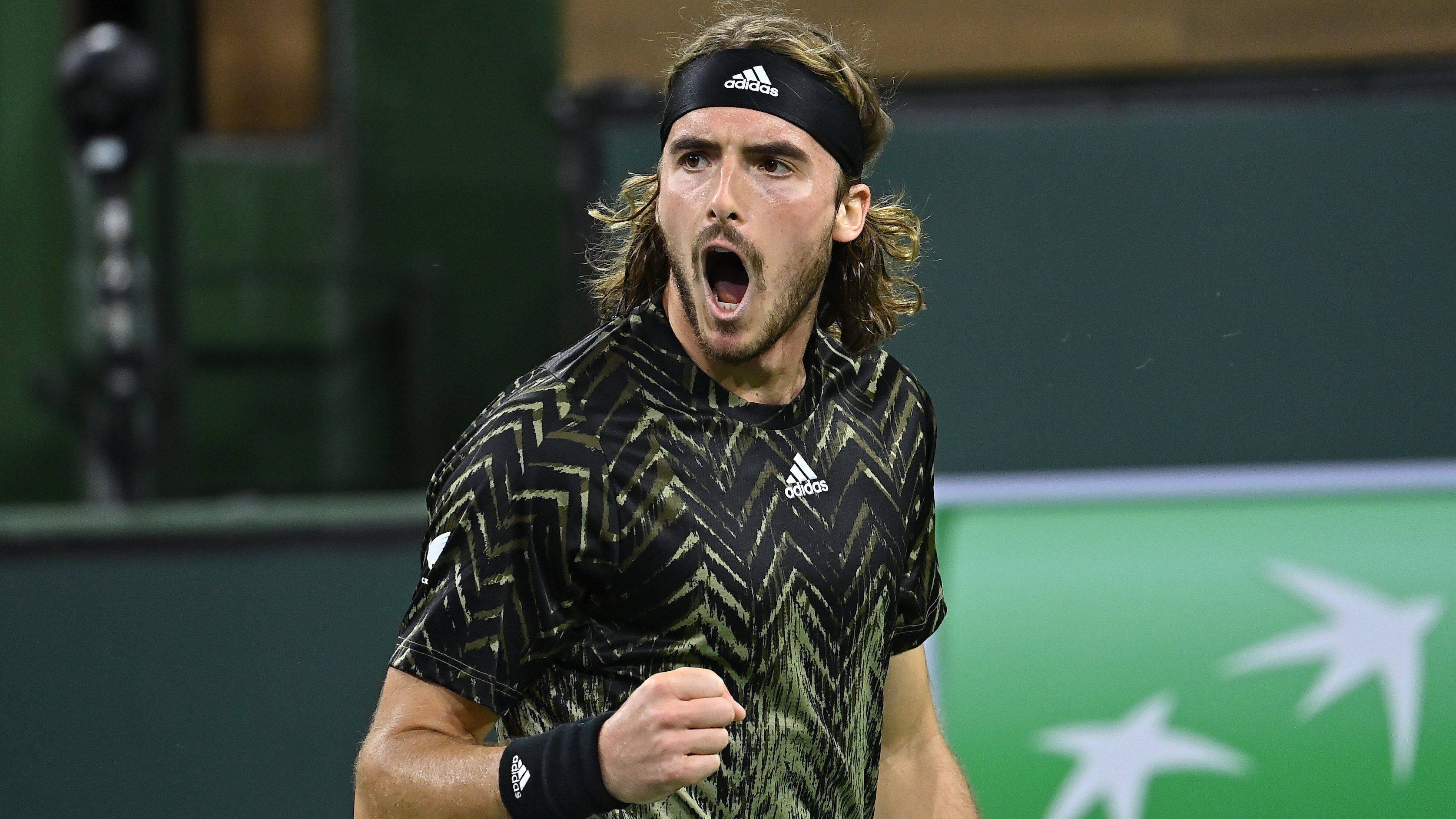 关于美网横扫戴维斯杯，西西帕斯统治全场的信息